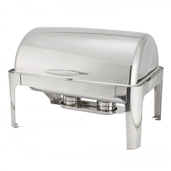 CHAFER ECONOMY ROLL TOP RECTANGULAR - cater-care